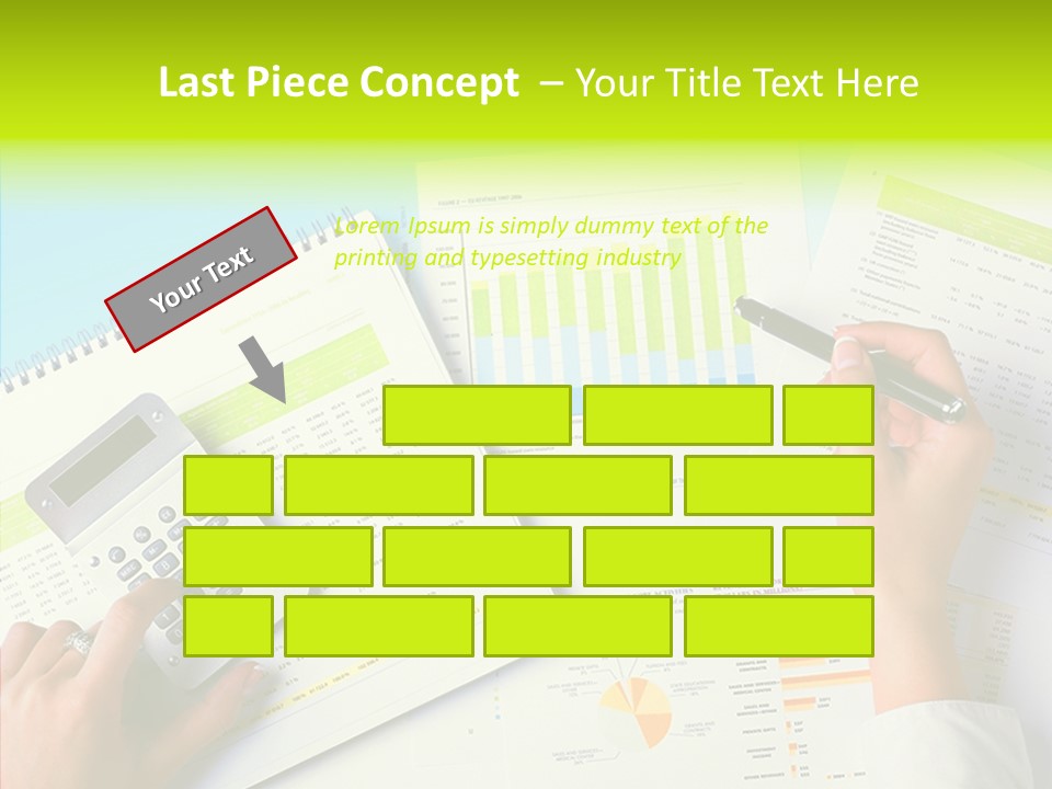 Earnings Concepts Tax PowerPoint Template