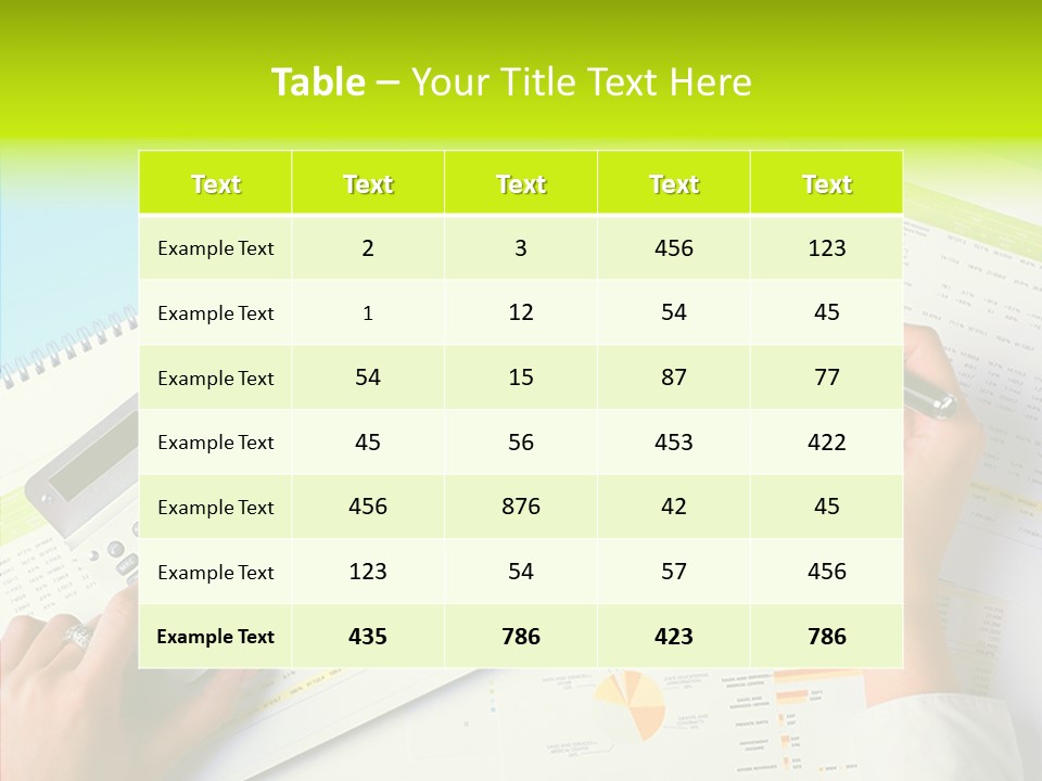 Earnings Concepts Tax PowerPoint Template