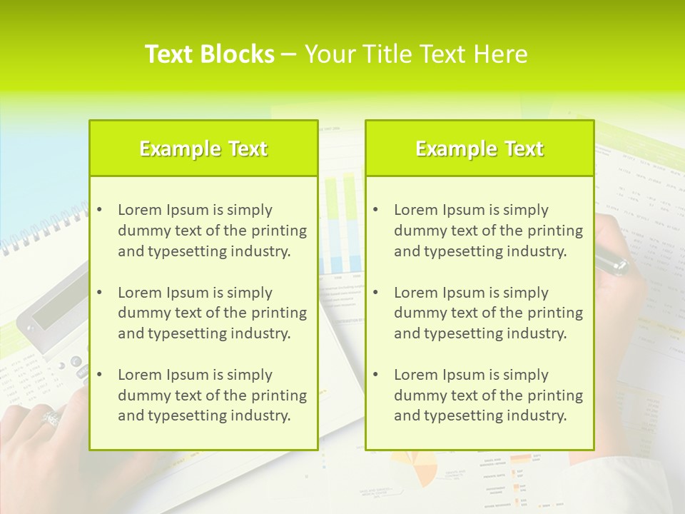 Earnings Concepts Tax PowerPoint Template