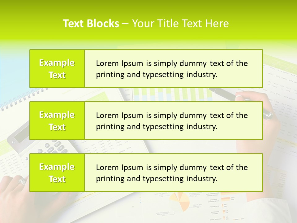 Earnings Concepts Tax PowerPoint Template