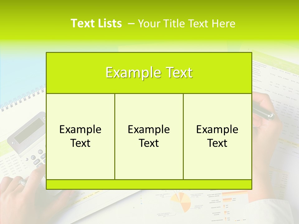 Earnings Concepts Tax PowerPoint Template