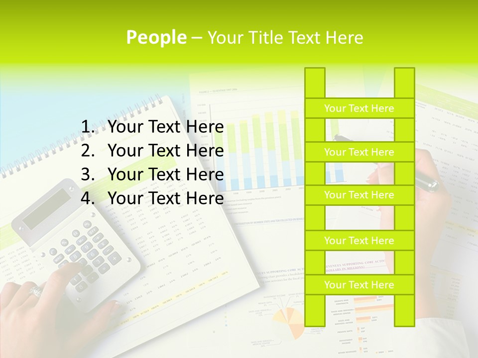 Earnings Concepts Tax PowerPoint Template