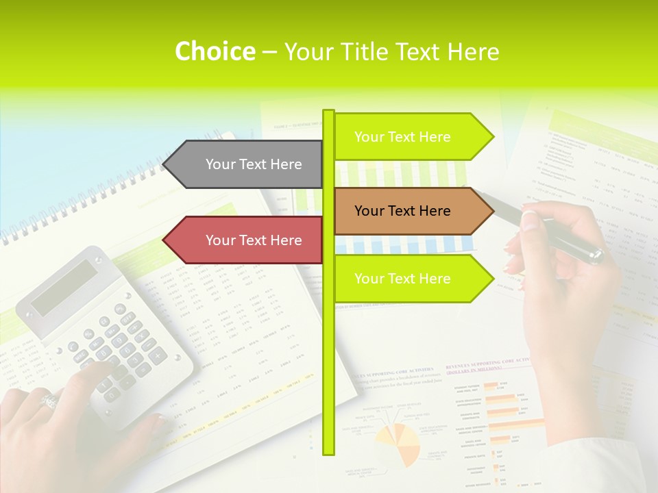 Earnings Concepts Tax PowerPoint Template
