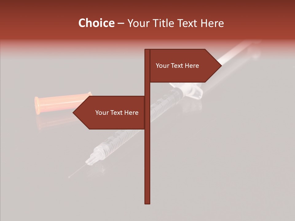 Risk Safe Choice PowerPoint Template