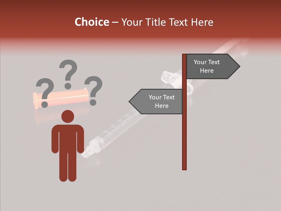 Risk Safe Choice PowerPoint Template