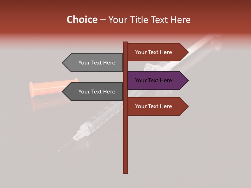 Risk Safe Choice PowerPoint Template