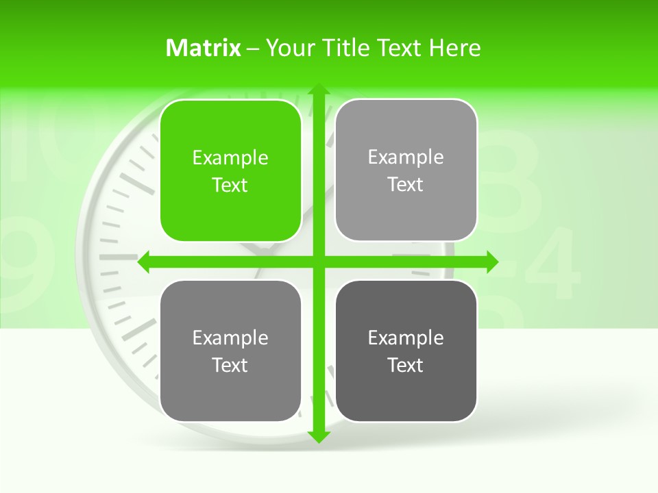 Desk Morning Speed PowerPoint Template