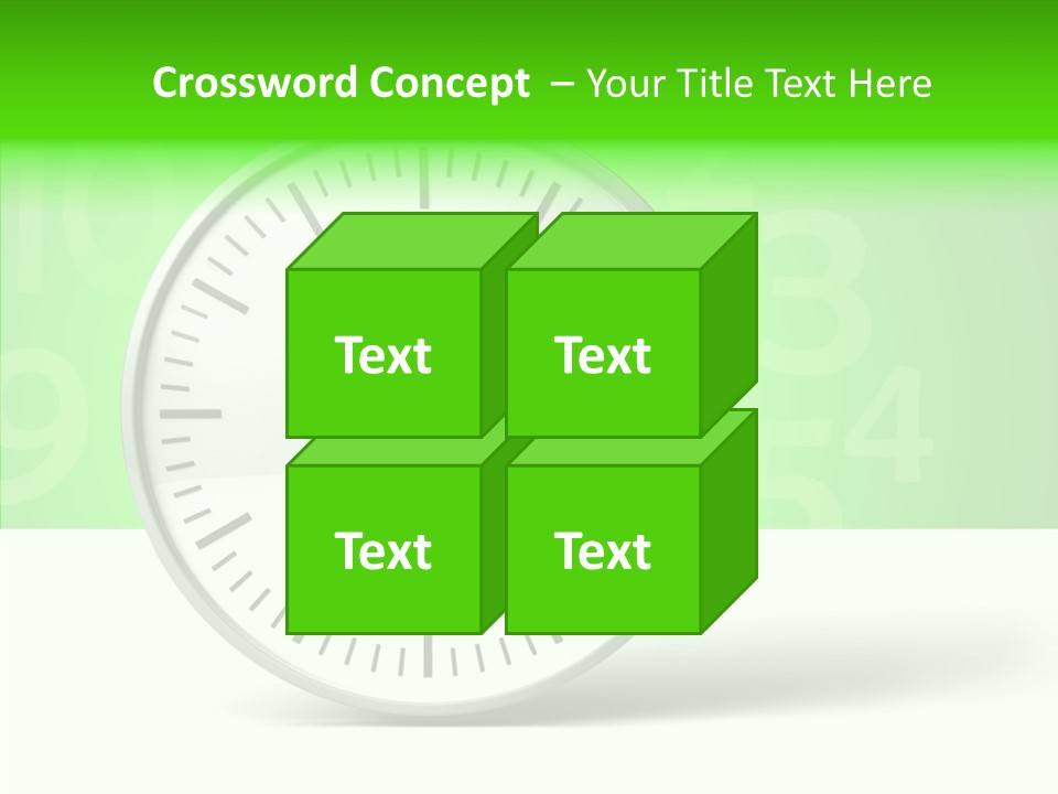Desk Morning Speed PowerPoint Template