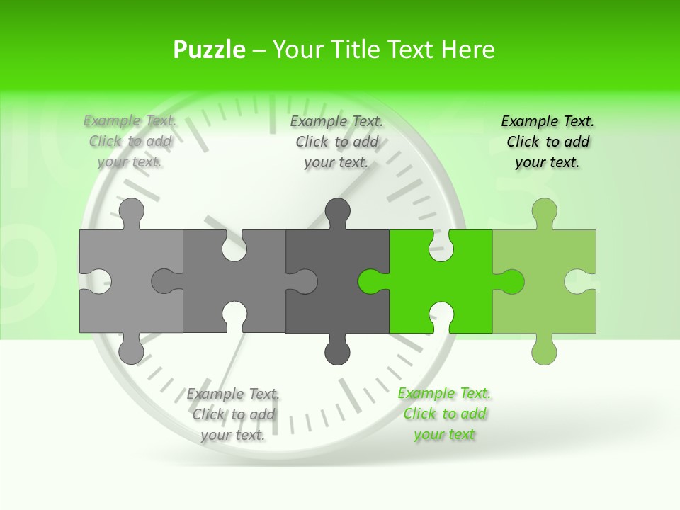 Desk Morning Speed PowerPoint Template