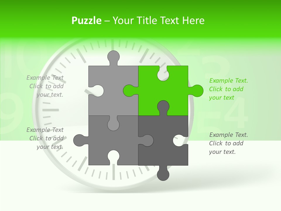 Desk Morning Speed PowerPoint Template