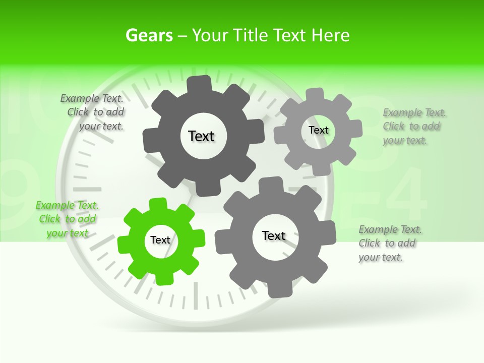 Desk Morning Speed PowerPoint Template