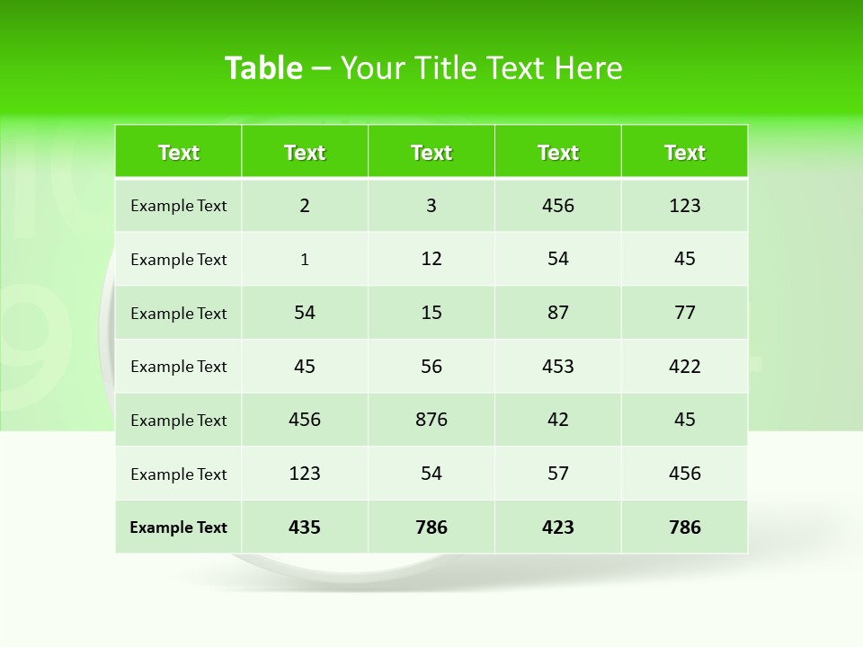 Desk Morning Speed PowerPoint Template