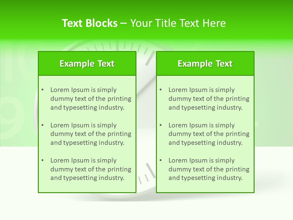 Desk Morning Speed PowerPoint Template