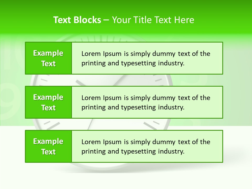 Desk Morning Speed PowerPoint Template