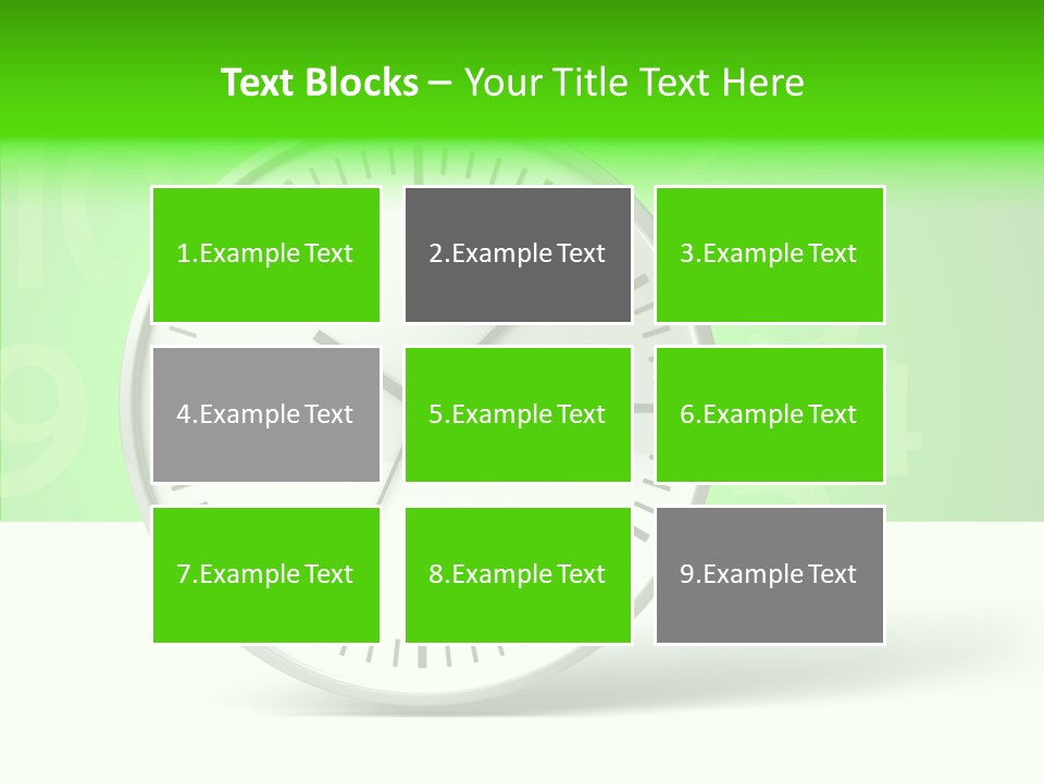 Desk Morning Speed PowerPoint Template