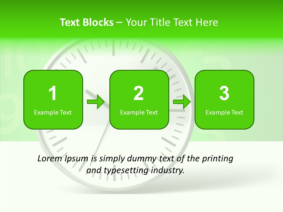 Desk Morning Speed PowerPoint Template