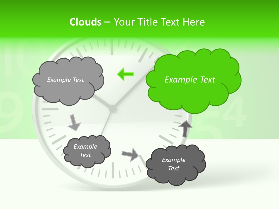 Desk Morning Speed PowerPoint Template