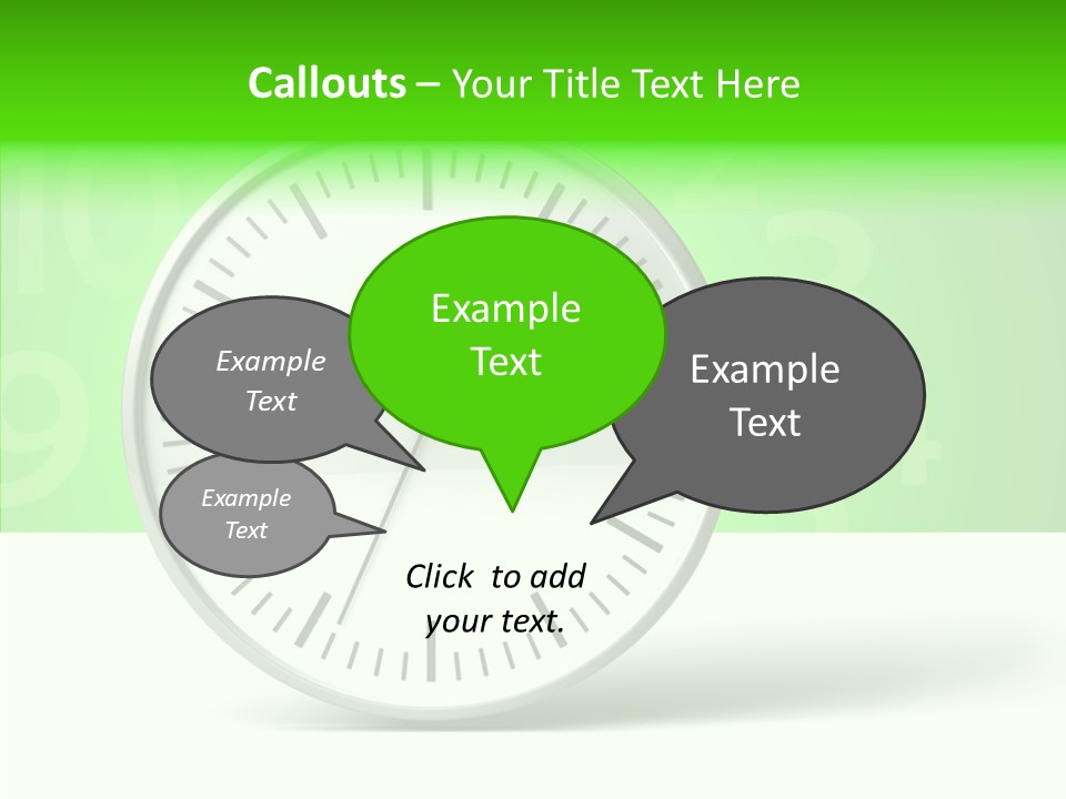 Desk Morning Speed PowerPoint Template