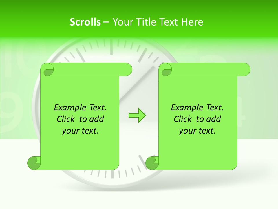 Desk Morning Speed PowerPoint Template