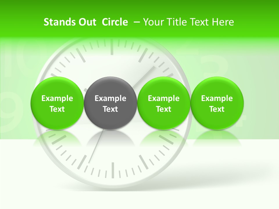 Desk Morning Speed PowerPoint Template