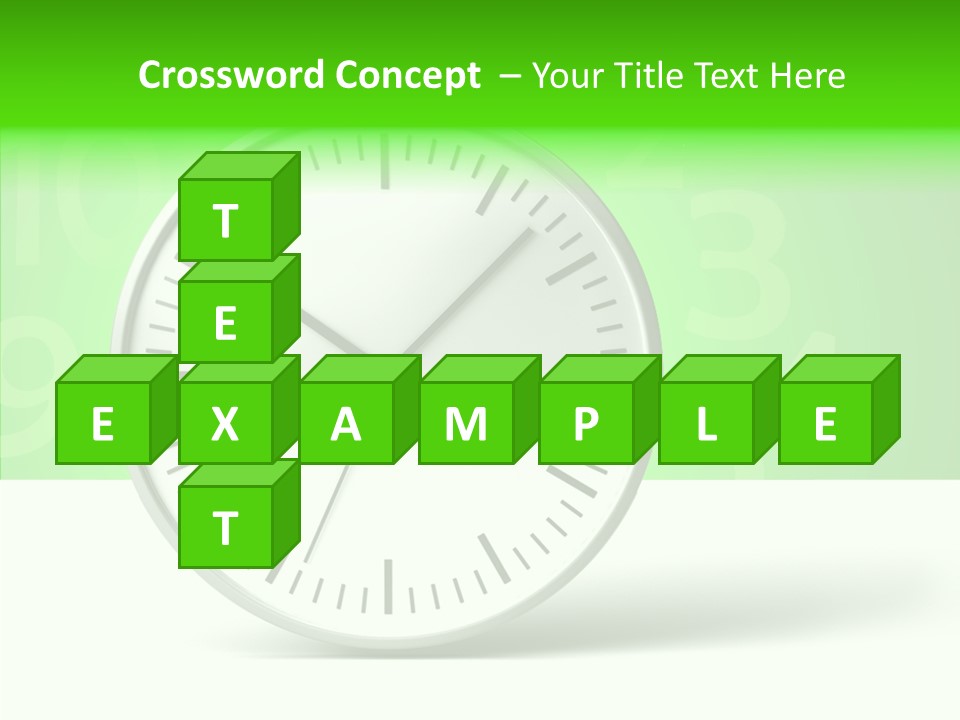Desk Morning Speed PowerPoint Template
