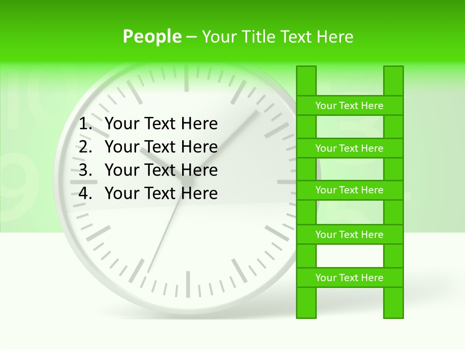Desk Morning Speed PowerPoint Template