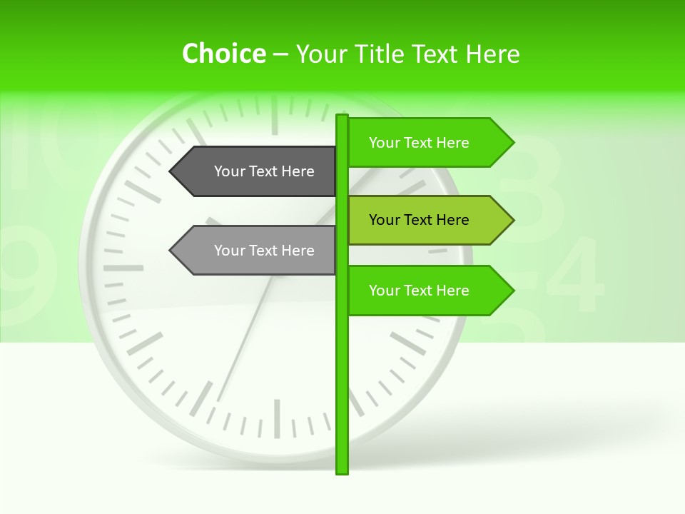 Desk Morning Speed PowerPoint Template