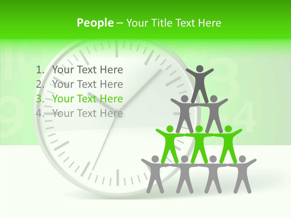 Desk Morning Speed PowerPoint Template