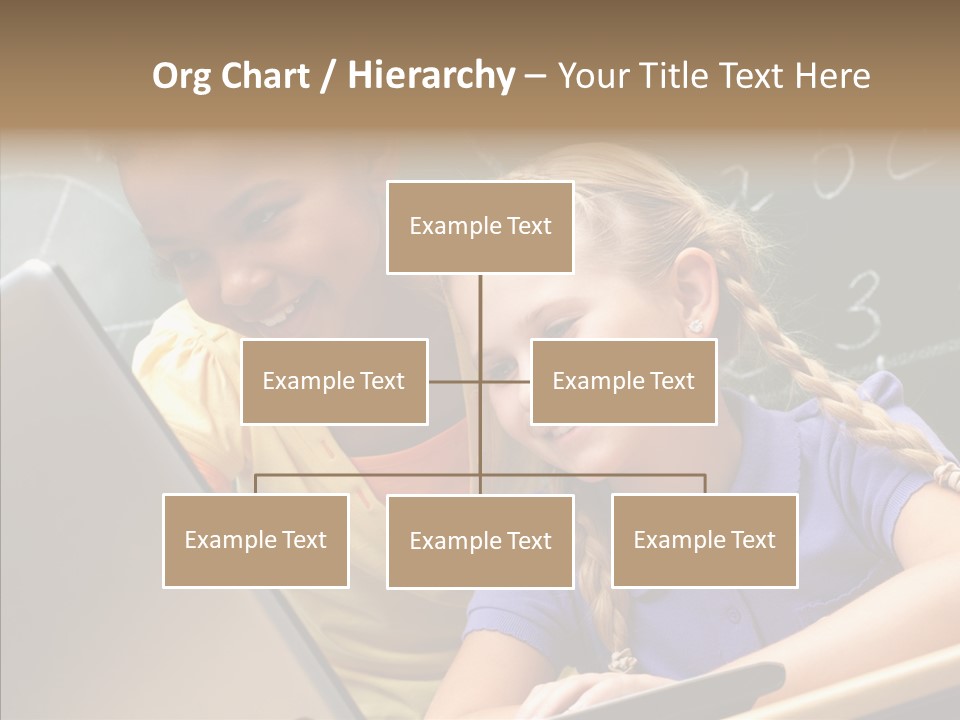 Classroom Kid Schoolgirl PowerPoint Template