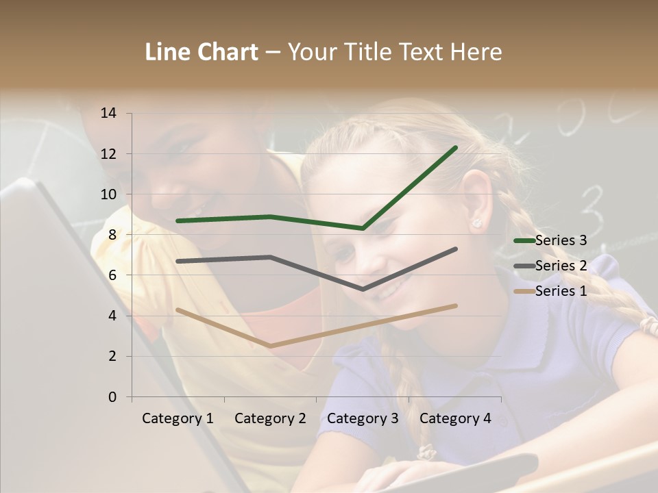 Classroom Kid Schoolgirl PowerPoint Template