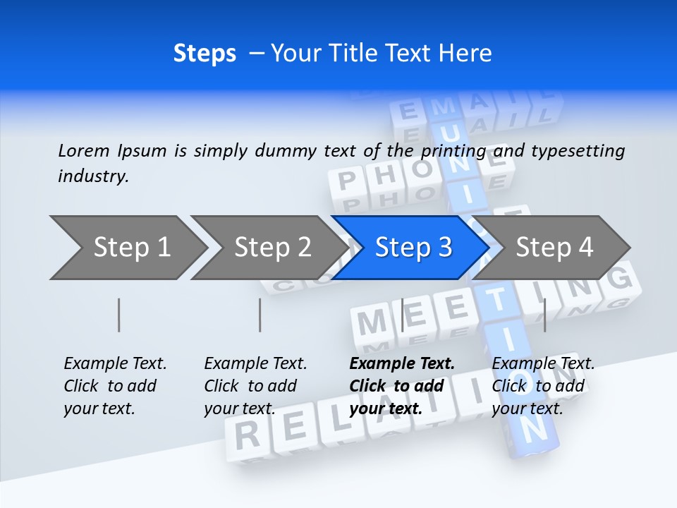 Brick Social Connection PowerPoint Template