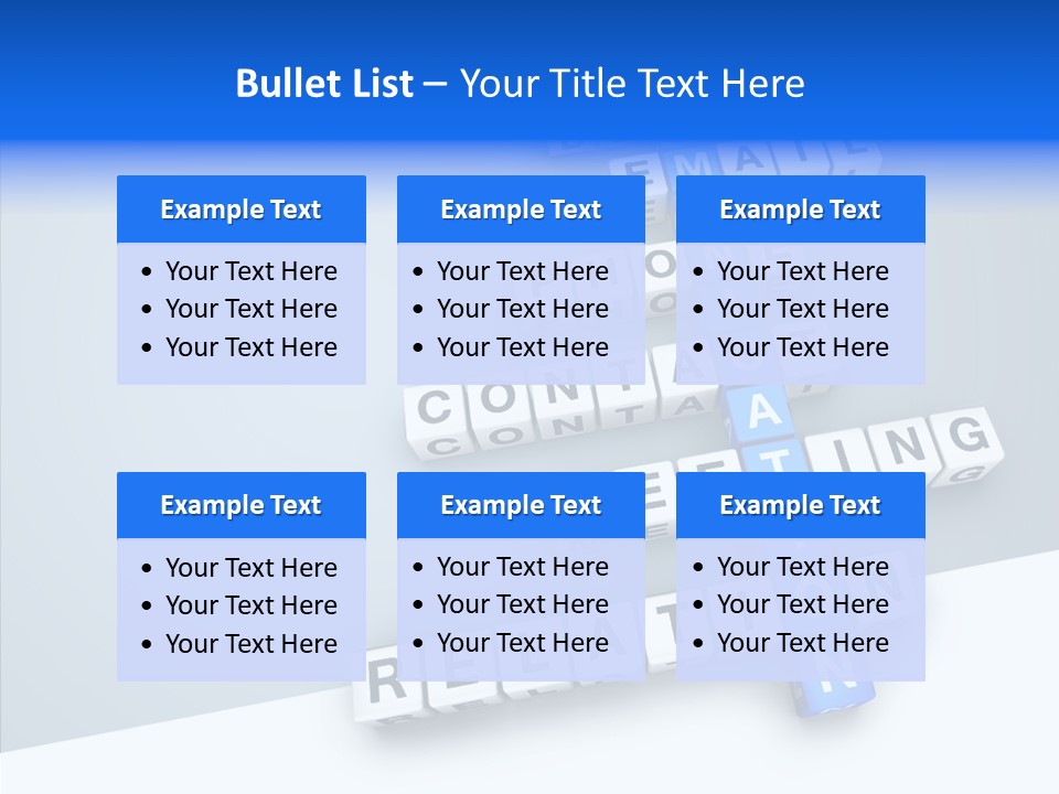 Brick Social Connection PowerPoint Template