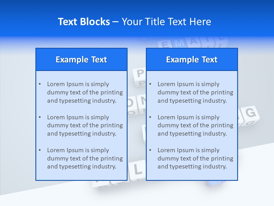 Brick Social Connection PowerPoint Template
