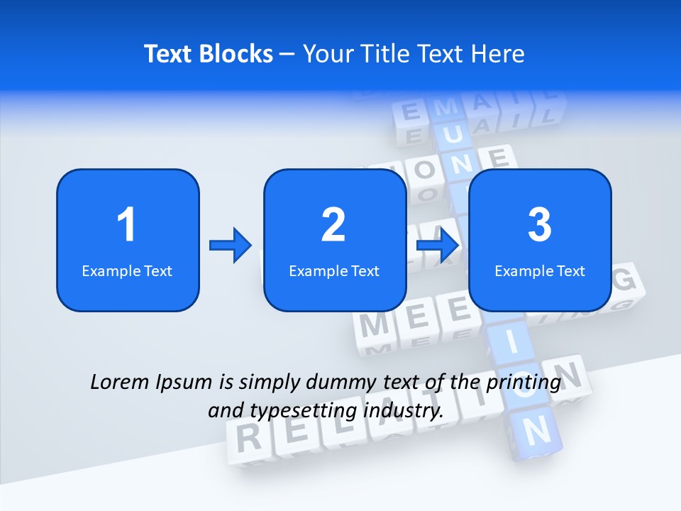 Brick Social Connection PowerPoint Template