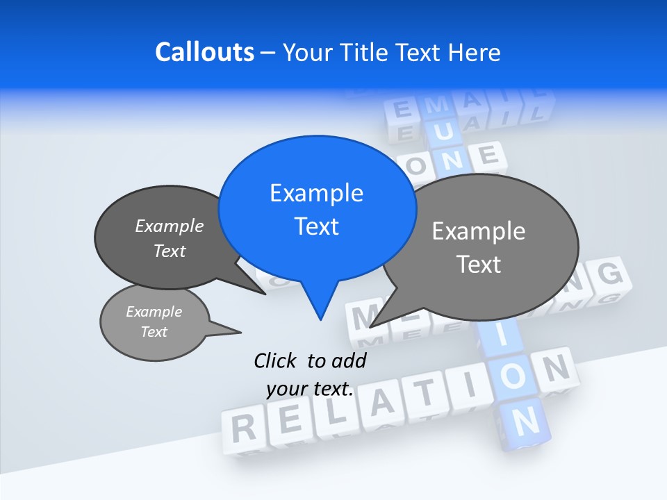 Brick Social Connection PowerPoint Template