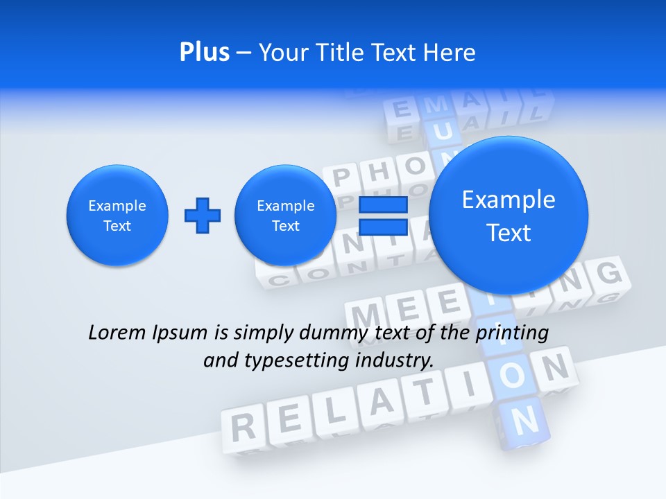 Brick Social Connection PowerPoint Template