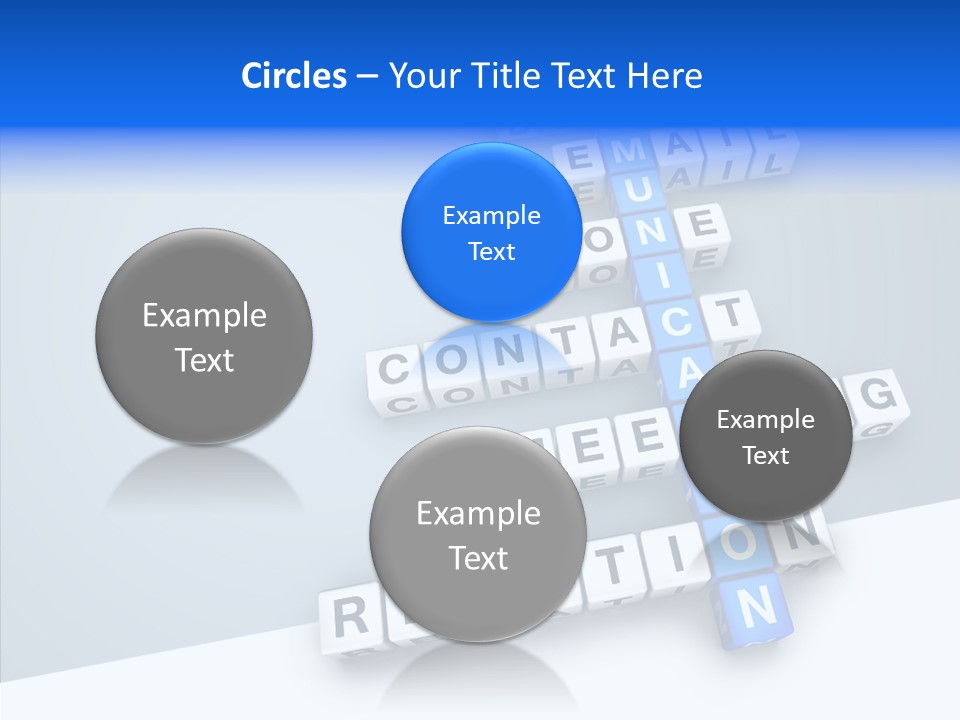 Brick Social Connection PowerPoint Template