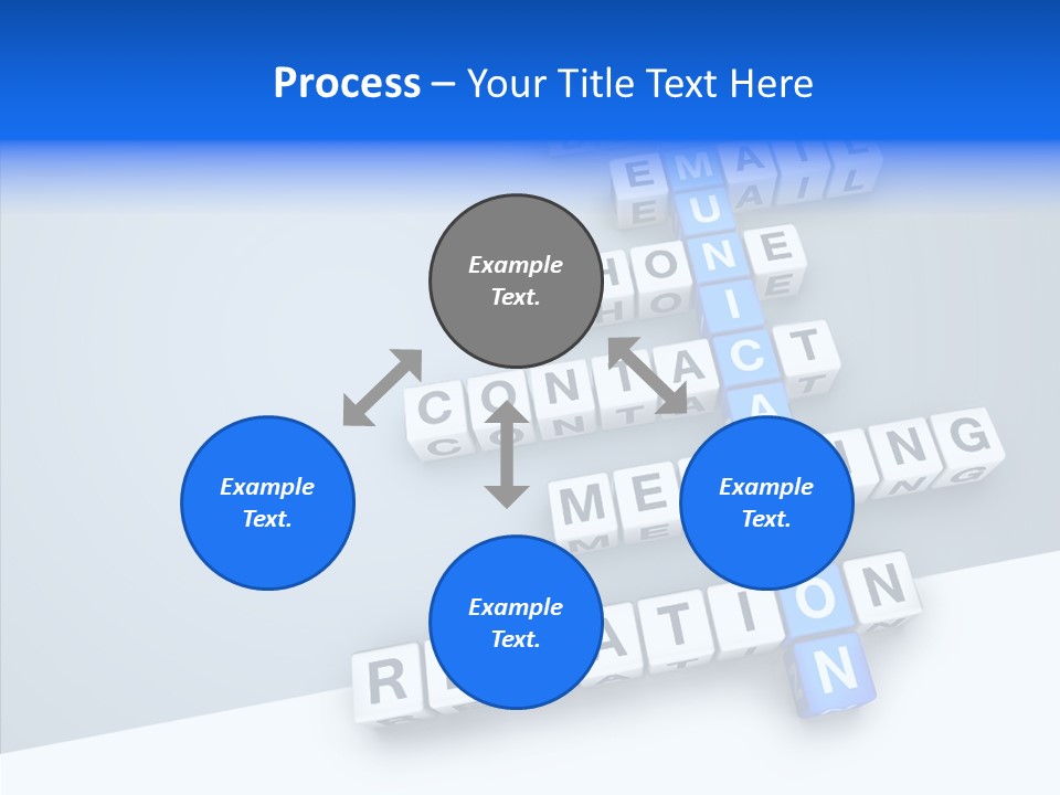 Brick Social Connection PowerPoint Template