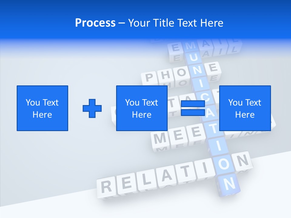 Brick Social Connection PowerPoint Template