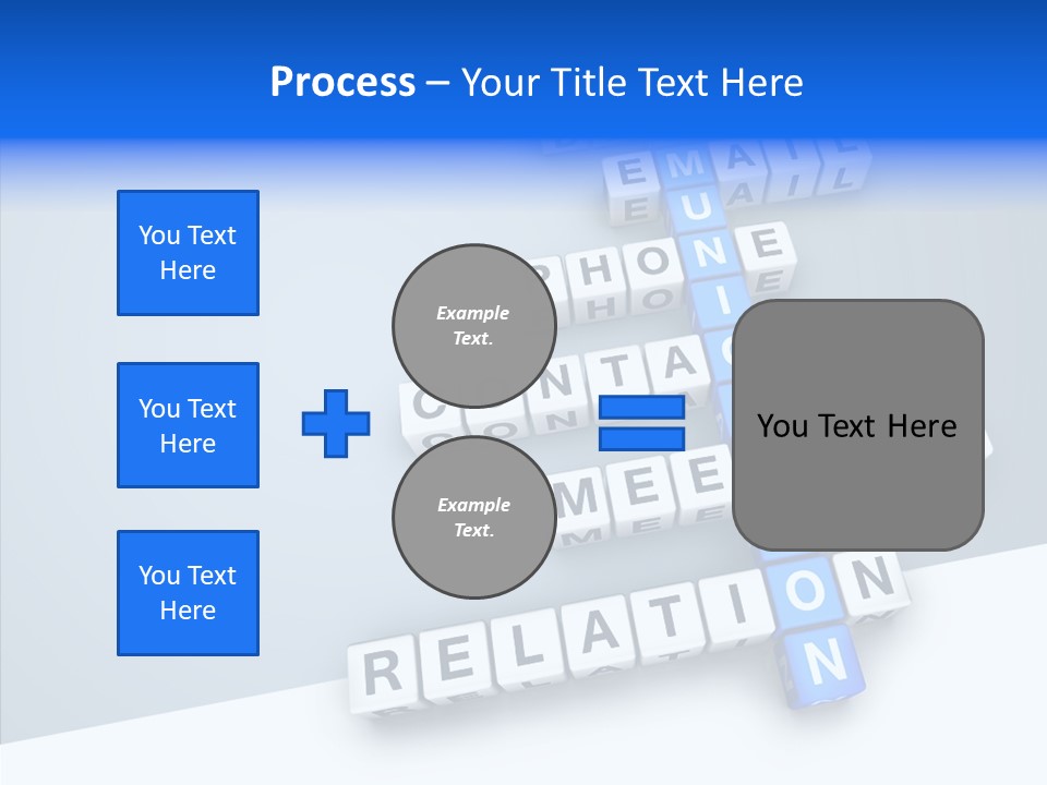 Brick Social Connection PowerPoint Template