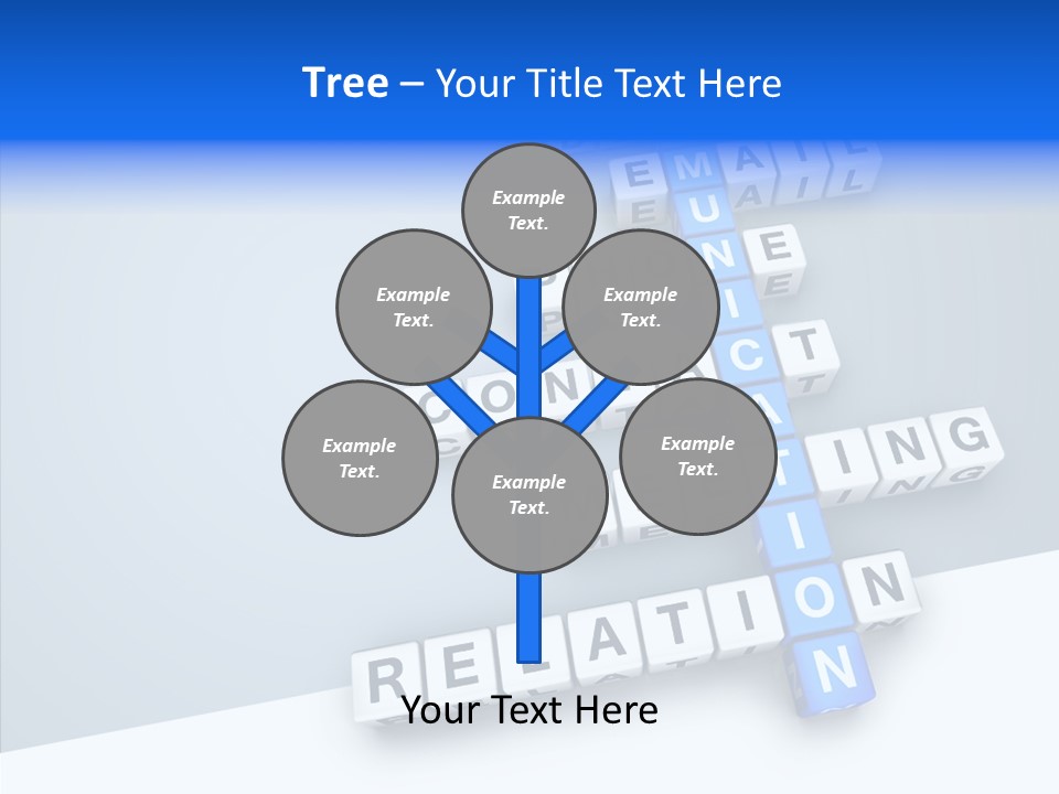 Brick Social Connection PowerPoint Template