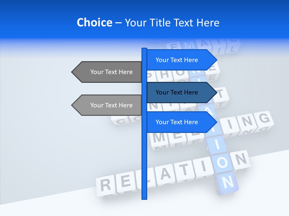 Brick Social Connection PowerPoint Template