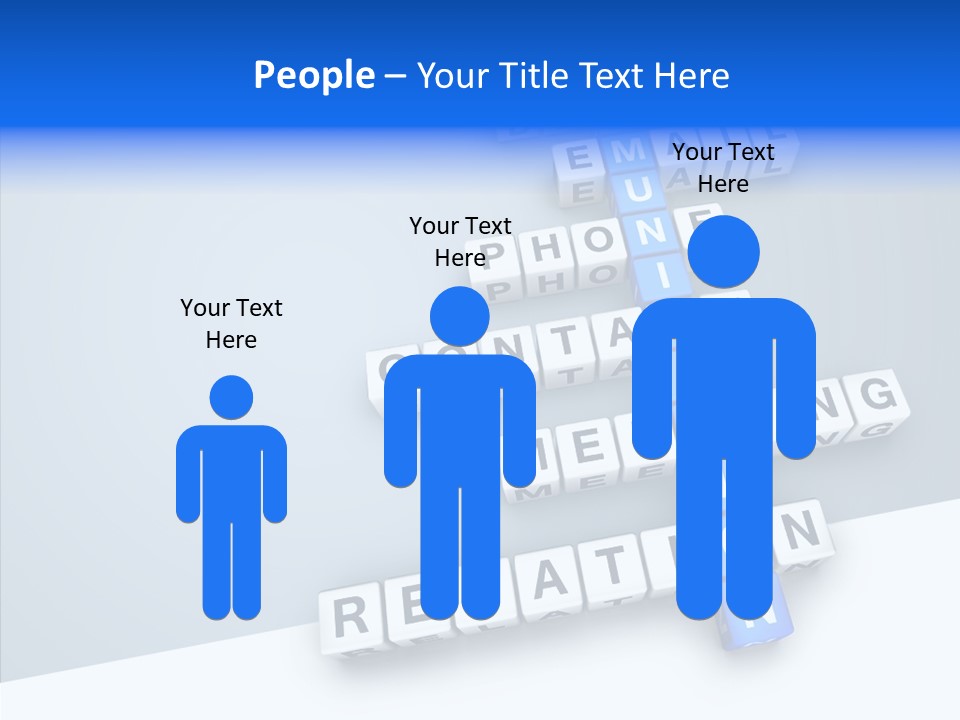 Brick Social Connection PowerPoint Template