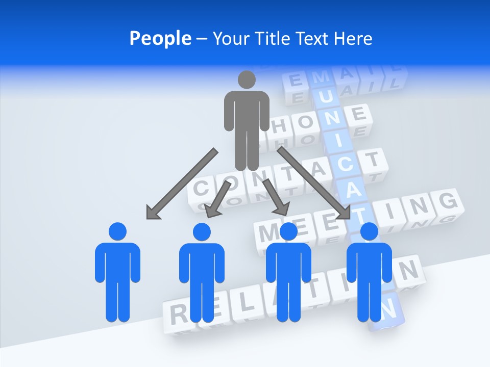 Brick Social Connection PowerPoint Template