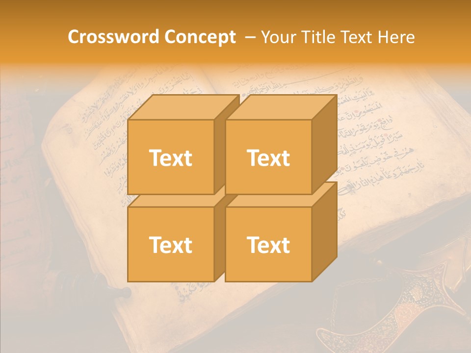 Prophecy God Arabian PowerPoint Template