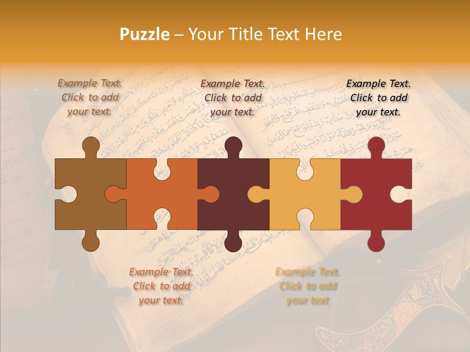 Prophecy God Arabian PowerPoint Template