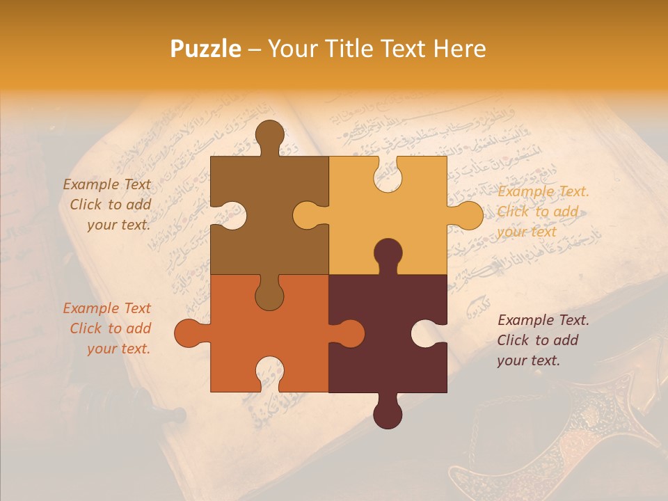 Prophecy God Arabian PowerPoint Template