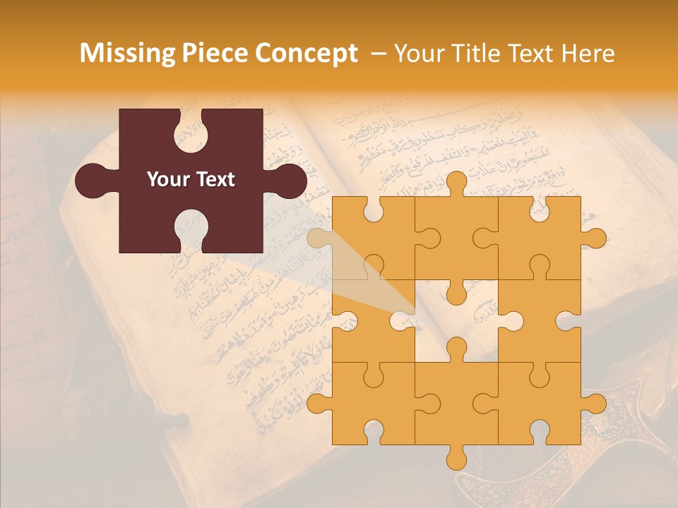 Prophecy God Arabian PowerPoint Template