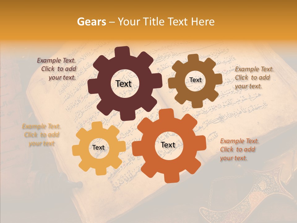 Prophecy God Arabian PowerPoint Template