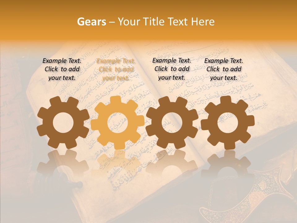 Prophecy God Arabian PowerPoint Template